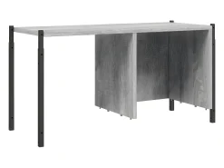 Estantería madera de ingeniería gris Sonoma 72x28x172 cm