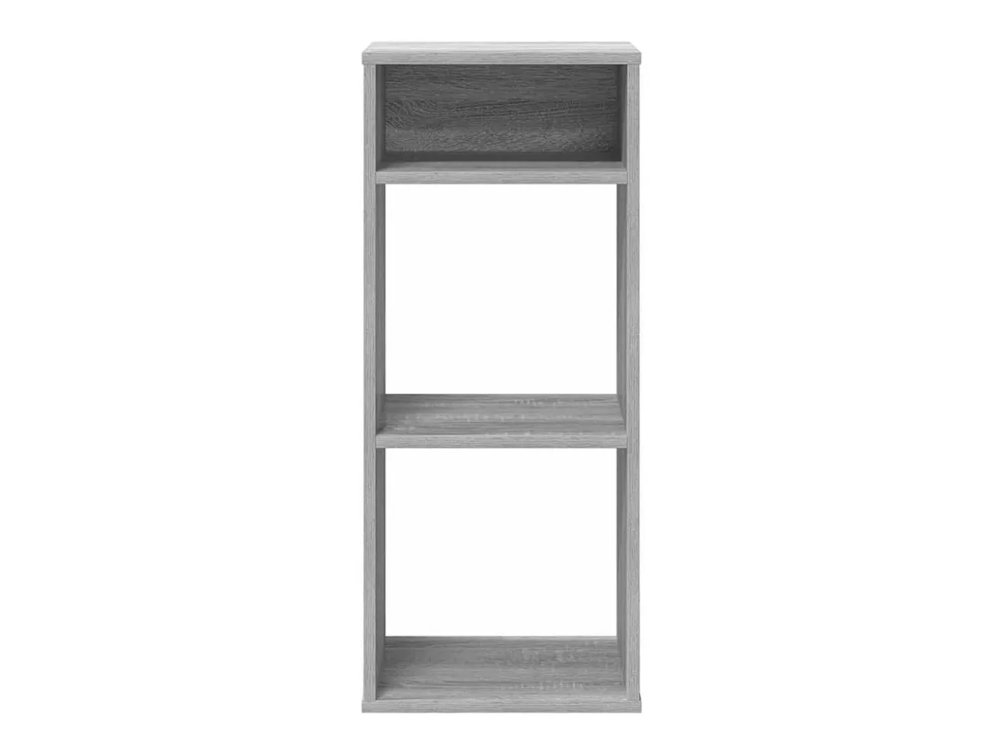 Estantería madera de ingeniería color gris sonoma 34x31x80 cm