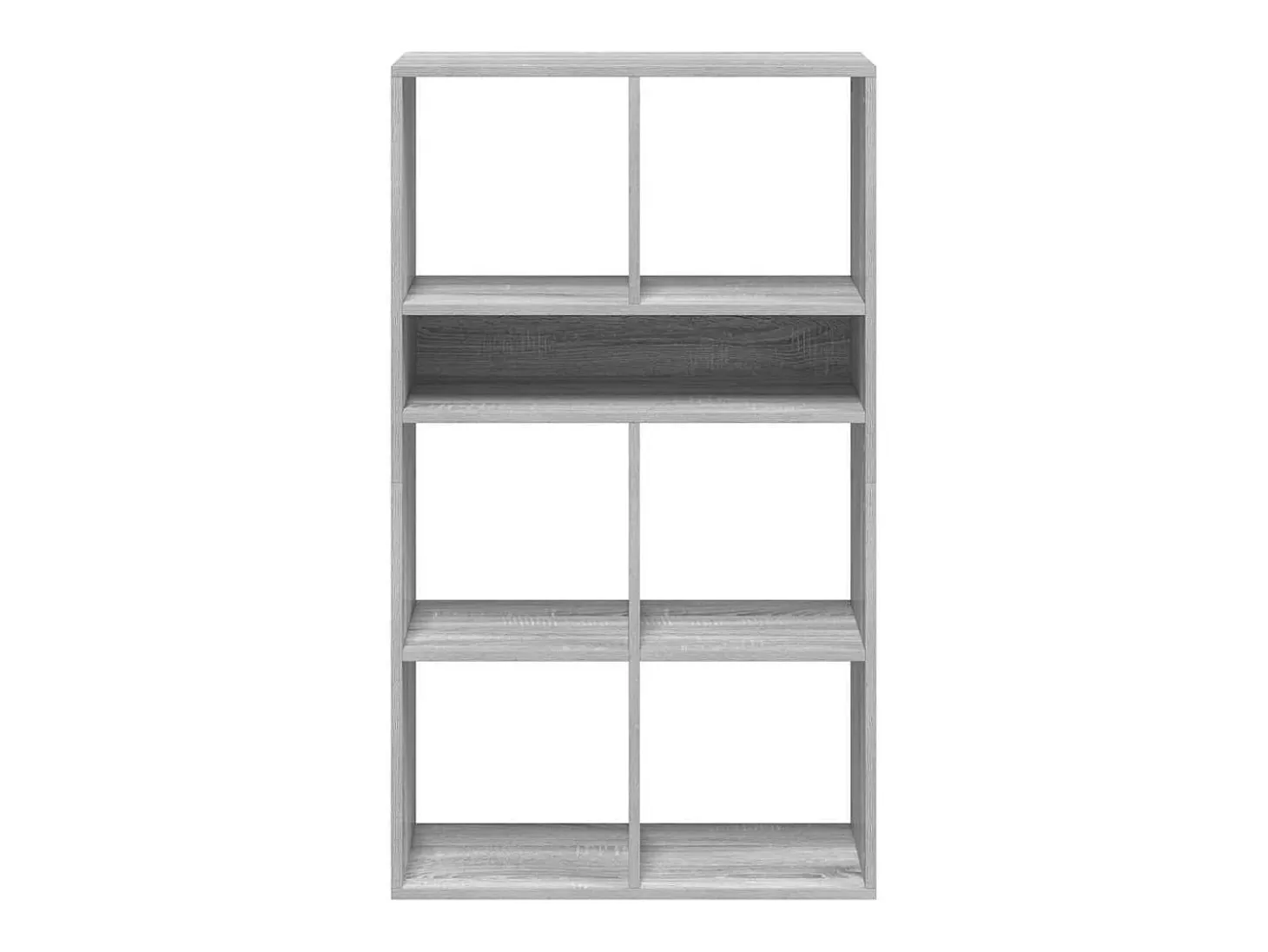 Estantería madera de ingeniería color gris sonoma 66x31x112 cm