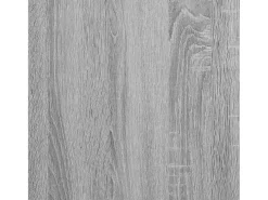Estantería madera de ingeniería gris sonoma 31x24x102 cm