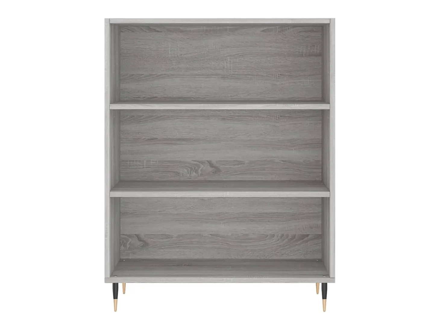 Estantería madera de ingeniería gris Sonoma 69,5x32,5x90 cm