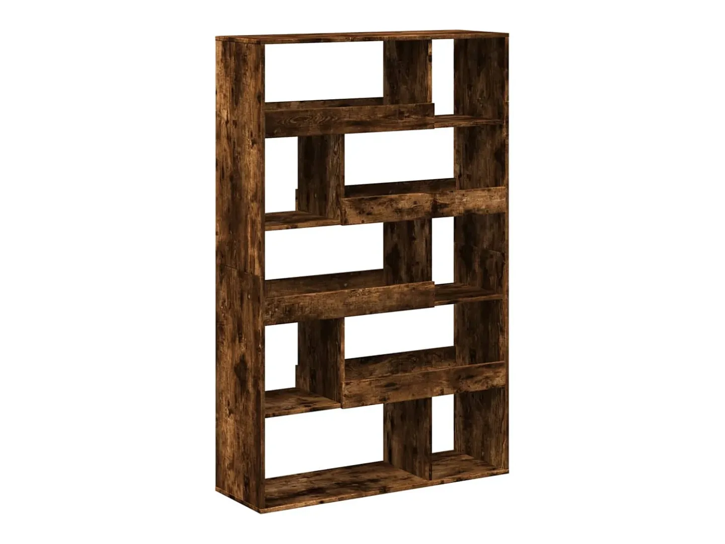 Estantería madera de ingeniería roble ahumado 100x33x156,5 cm
