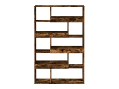 Estantería madera de ingeniería roble ahumado 100x33x156,5 cm