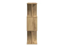 Estantería madera de ingeniería roble artisan 80x24x96 cm