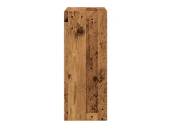 Estantería madera de ingeniería color envejecido 60x30x77 cm