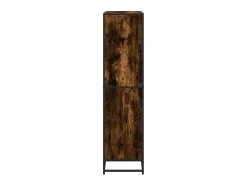 Estantería madera de ingeniería roble ahumado 80,5x35x139 cm