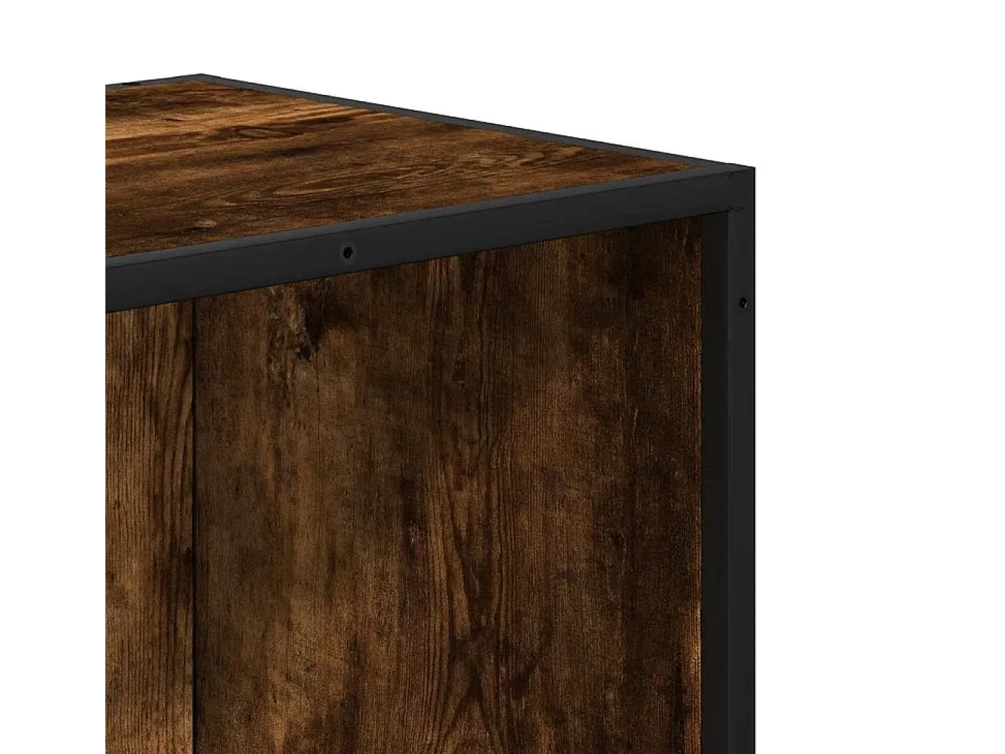 Estantería madera de ingeniería roble ahumado 60x35x139 cm