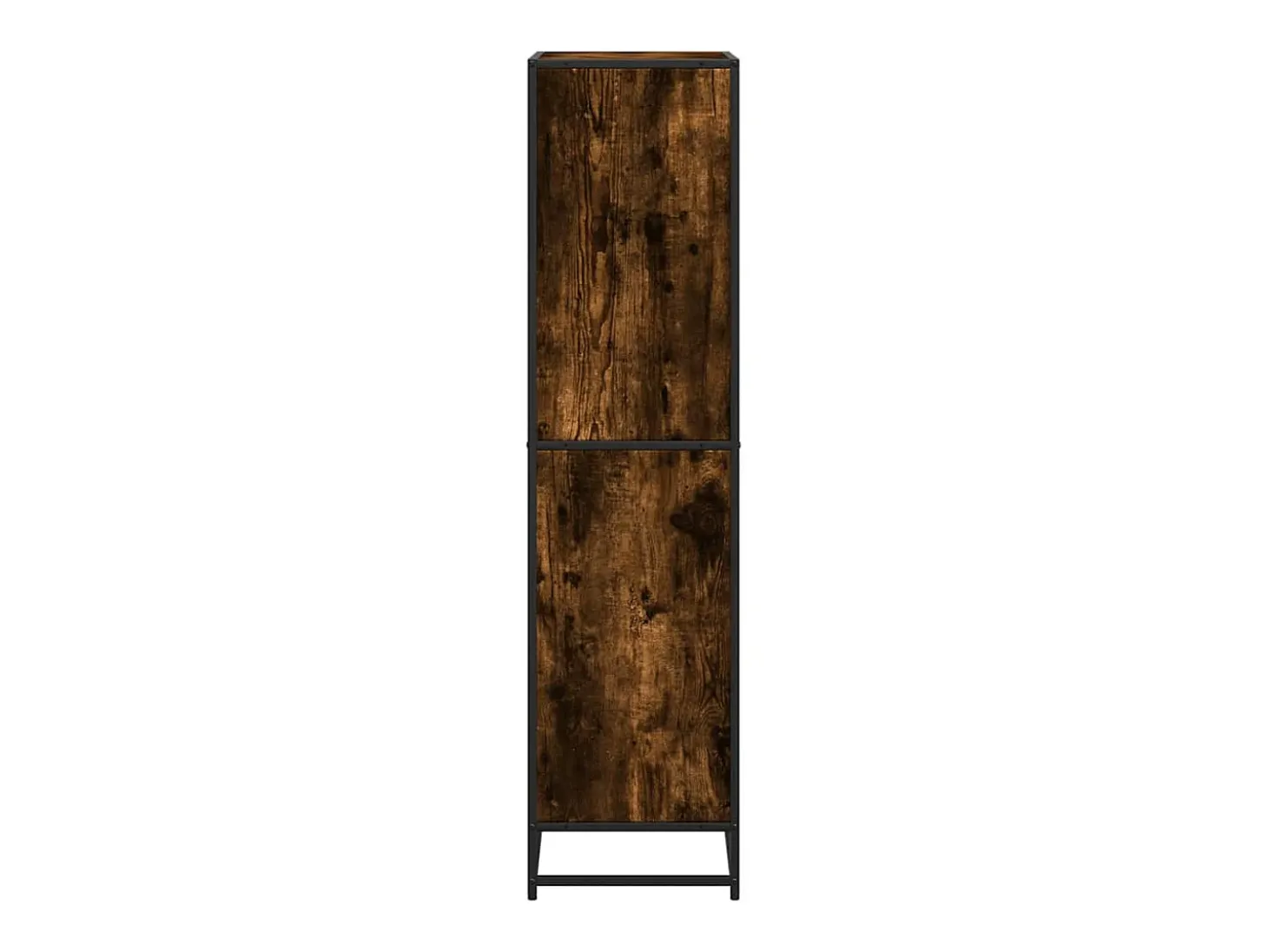 Estantería madera de ingeniería roble ahumado 60x35x139 cm