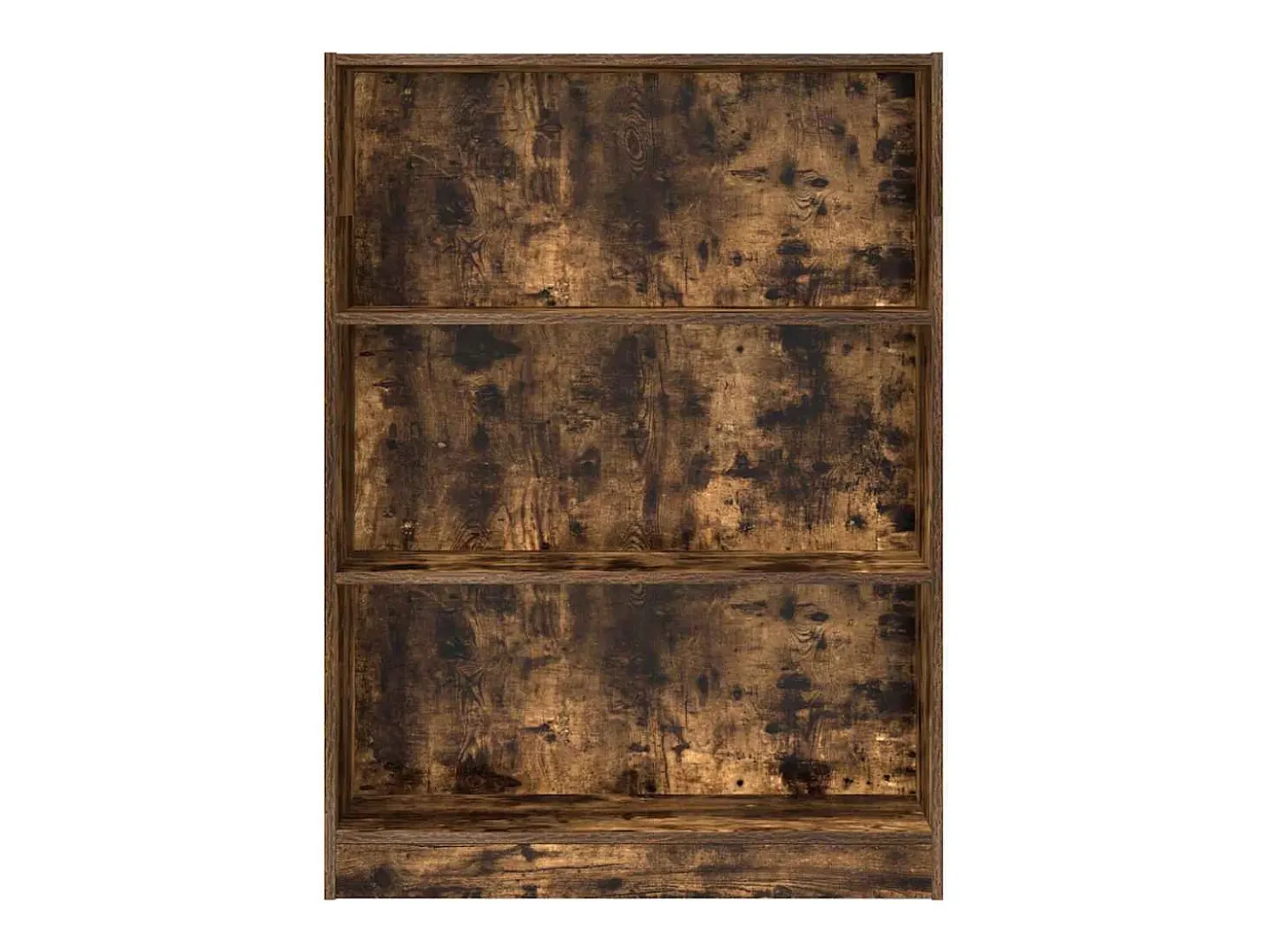 Estantería madera de ingeniería roble ahumado 80x24x109 cm