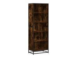 Estantería madera de ingeniería roble ahumado 60x35x170,5 cm