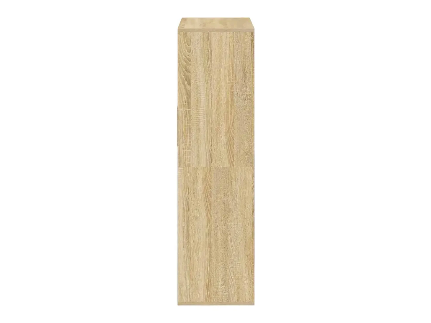 Estantería madera de ingeniería color roble sonoma 66x31x112 cm