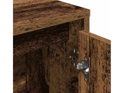 Estantería madera de ingeniería color envejecido 89x24x101,5 cm