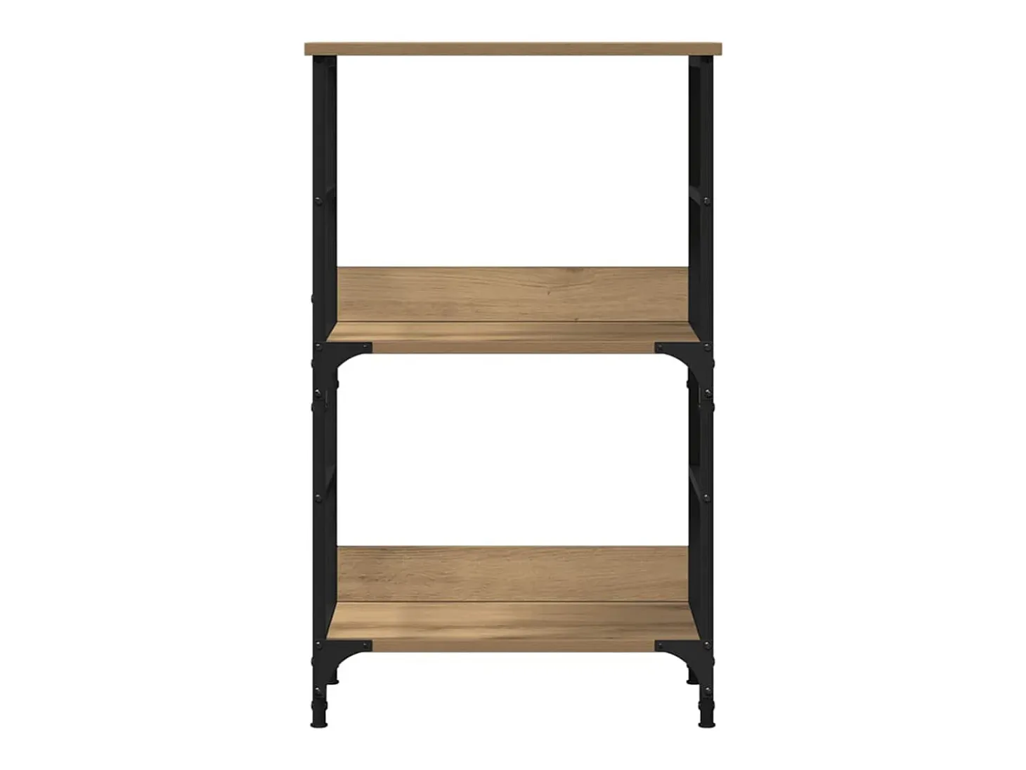 Estantería madera de ingeniería roble artisan 50x33x82 cm