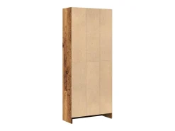 Estantería madera de ingeniería color envejecido 60x24x143 cm