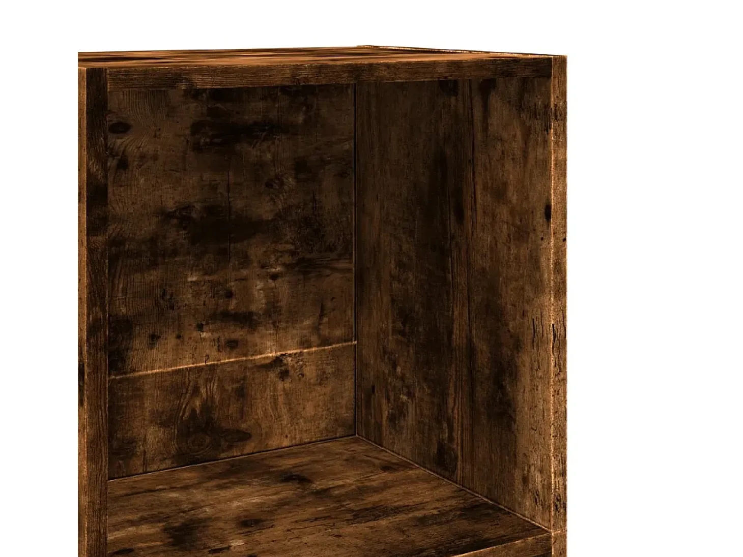 Estantería madera de ingeniería roble ahumado 40x30x114 cm
