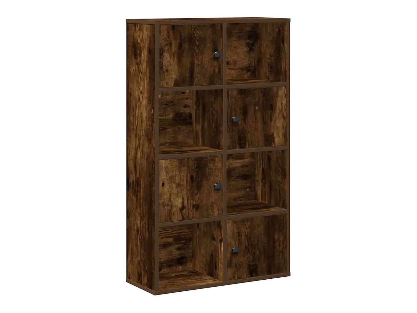 Estantería madera de ingeniería roble ahumado 60x24x101,5 cm