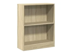 Estantería madera de ingeniería roble Sonoma 60x24x76 cm