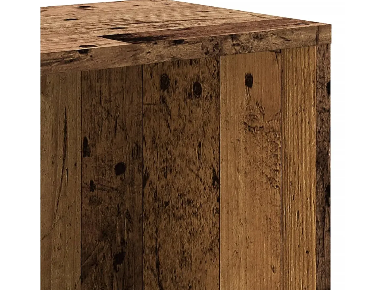 Estantería madera de ingeniería color envejecido 67x24x161 cm