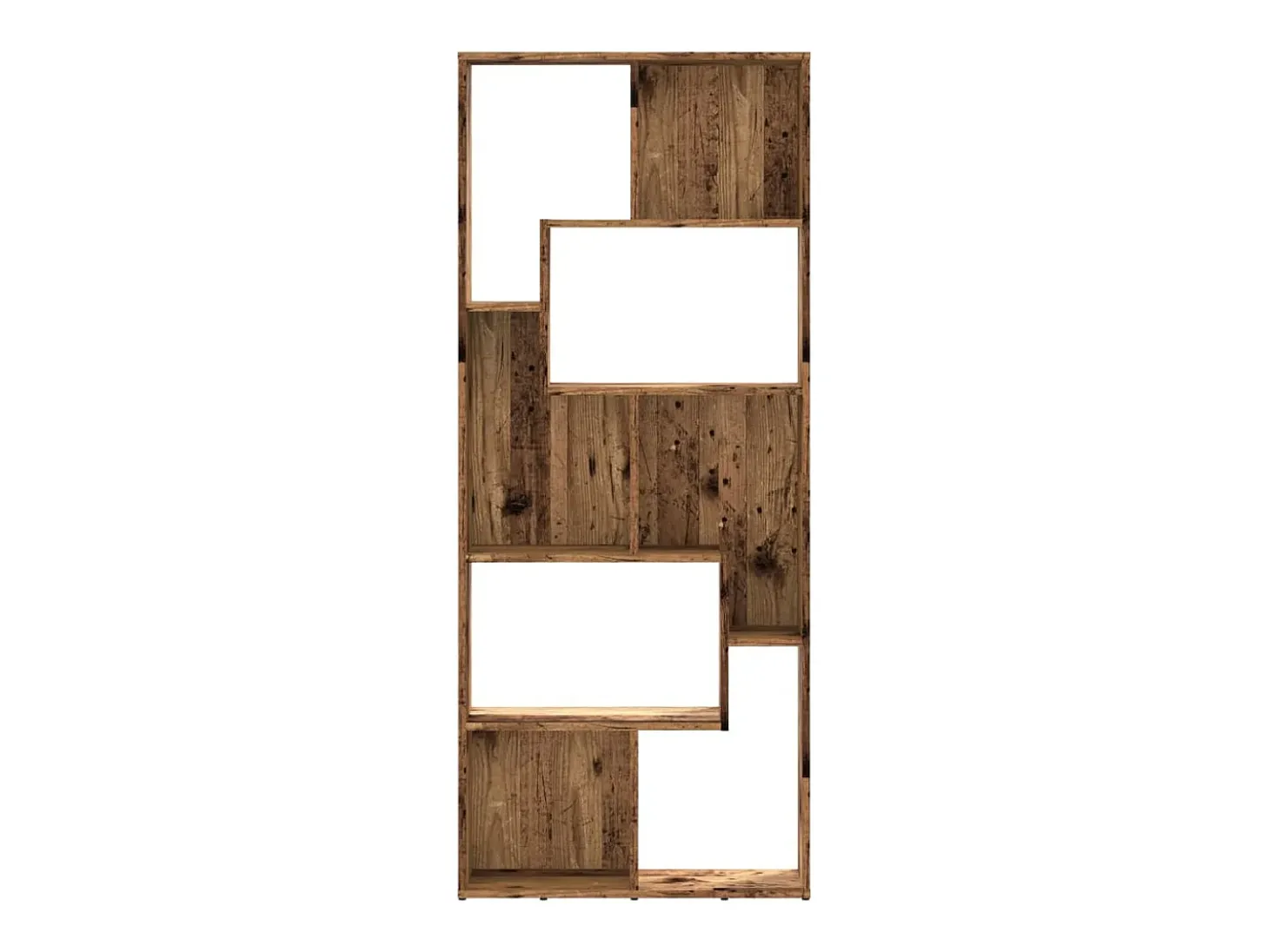 Estantería madera de ingeniería color envejecido 67x24x161 cm
