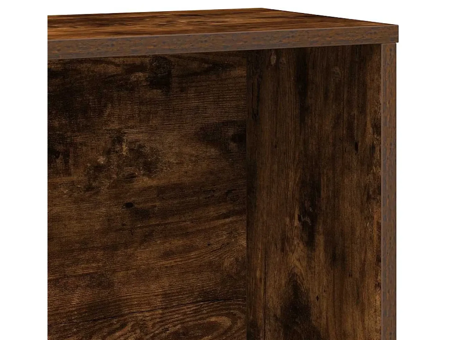 Estantería madera de ingeniería roble ahumado 60x24x120 cm