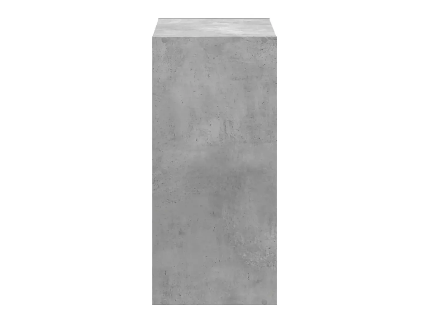 Estantería madera de ingeniería gris hormigón 68,5x32x68,5 cm