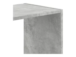 Estantería madera de ingeniería gris hormigón 68,5x32x68,5 cm