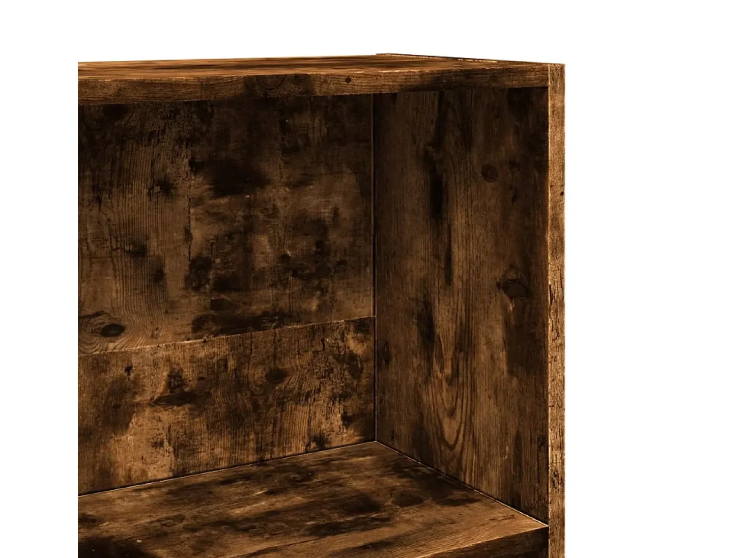 Estantería madera de ingeniería roble ahumado 60x24x176 cm