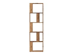 Estantería madera de ingeniería madera envejecida 45x24x159 cm