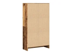 Estantería madera de ingeniería color envejecido 60x24x109 cm