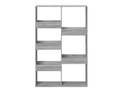 Estantería madera de ingeniería gris Sonoma 100x33x155,5 cm
