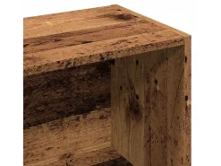 Estantería madera de ingeniería color envejecido 60,5x30x90 cm