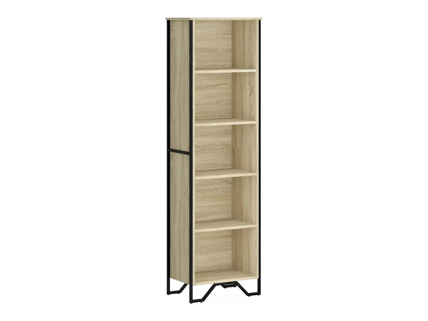 Estantería madera de ingeniería roble Sonoma 50x31x169 cm