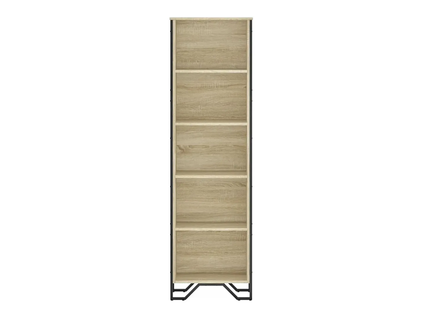 Estantería madera de ingeniería roble Sonoma 50x31x169 cm