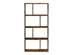 Estantería madera de ingeniería roble ahumado 60x20x120 cm
