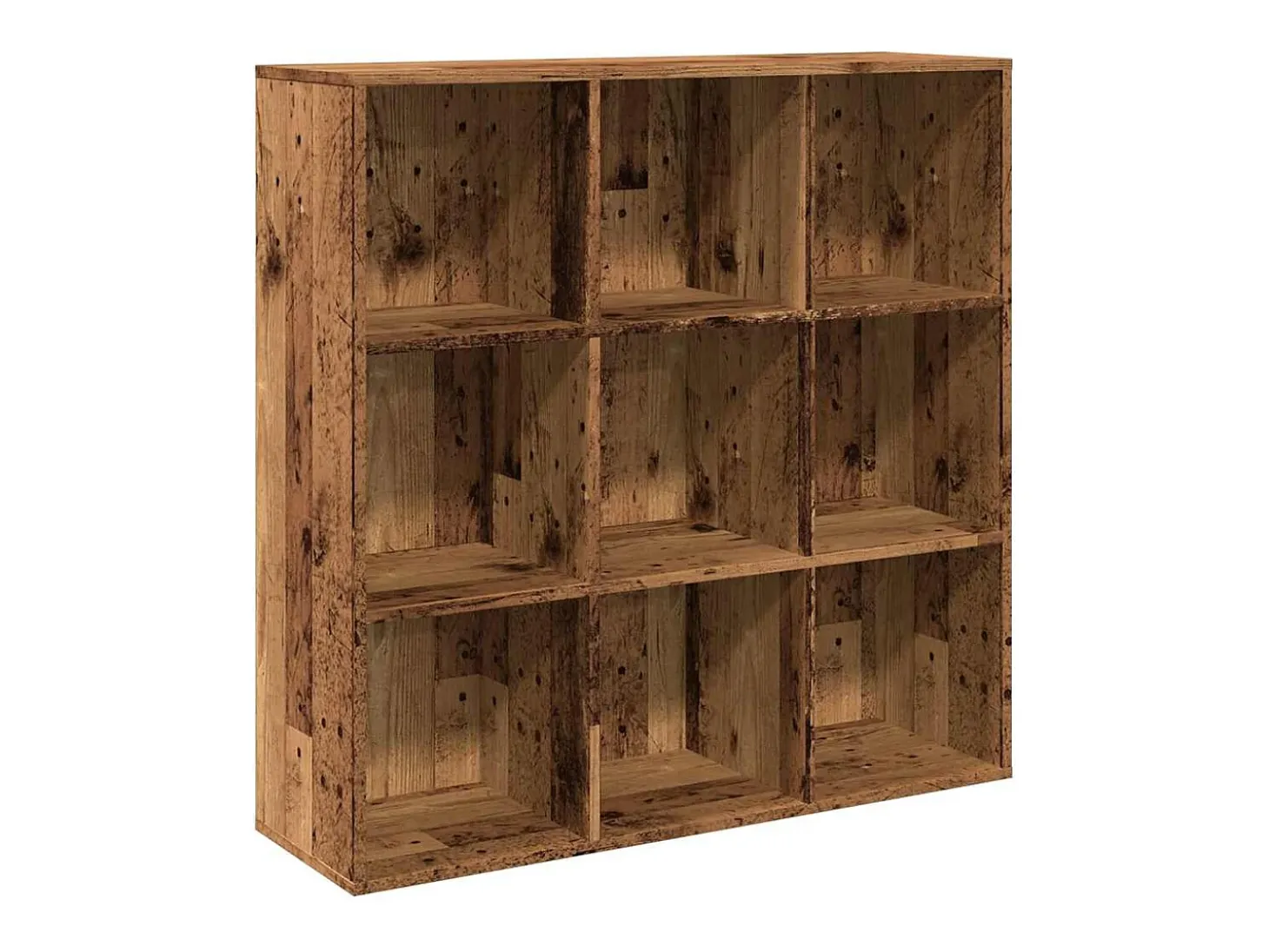 Estantería madera envejecida 98x29x97,5 cm