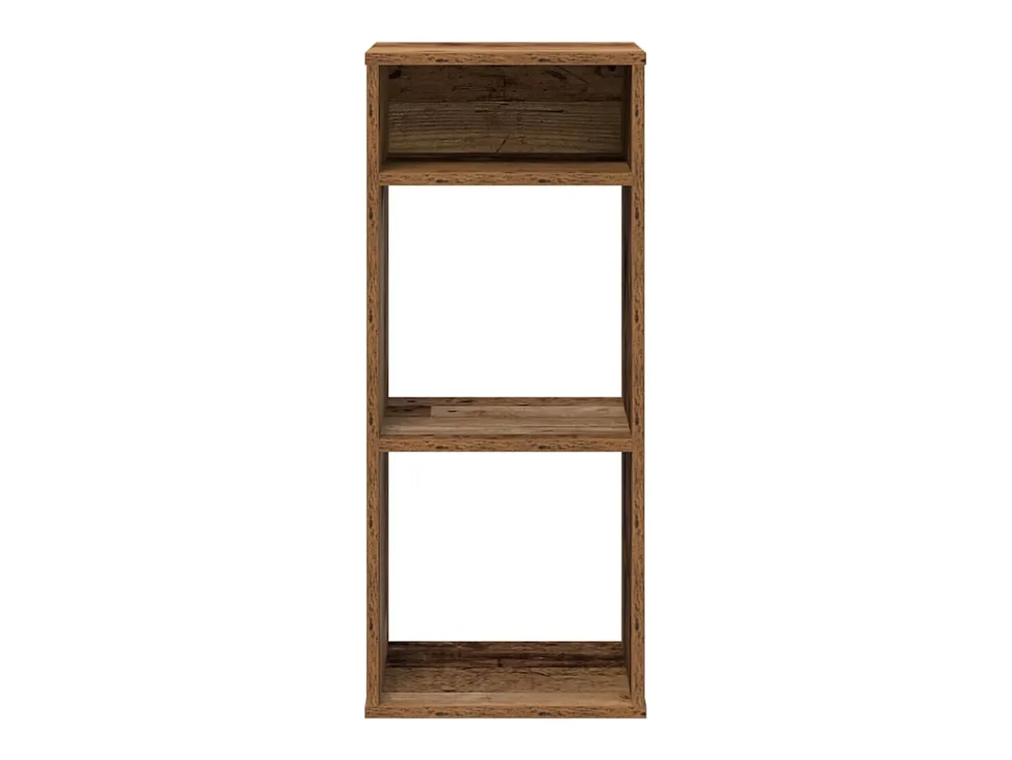 Estantería madera ingeniería madera envejecida 34x31x80 cm