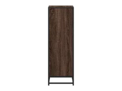 Estantería madera ingeniería roble marrón 40x35x107,5 cm