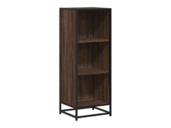 Estantería madera ingeniería roble marrón 40x35x107,5 cm