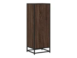 Estantería madera ingeniería roble marrón 40x35x107,5 cm