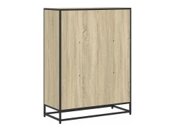 Estantería madera ingeniería color roble 80,5x35x107,5 cm