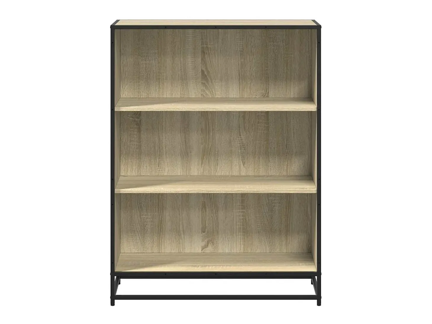 Estantería madera ingeniería color roble 80,5x35x107,5 cm