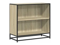 Estantería madera ingeniería color roble 80,5x35x76 cm