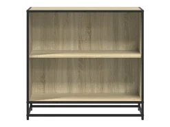 Estantería madera ingeniería color roble 80,5x35x76 cm