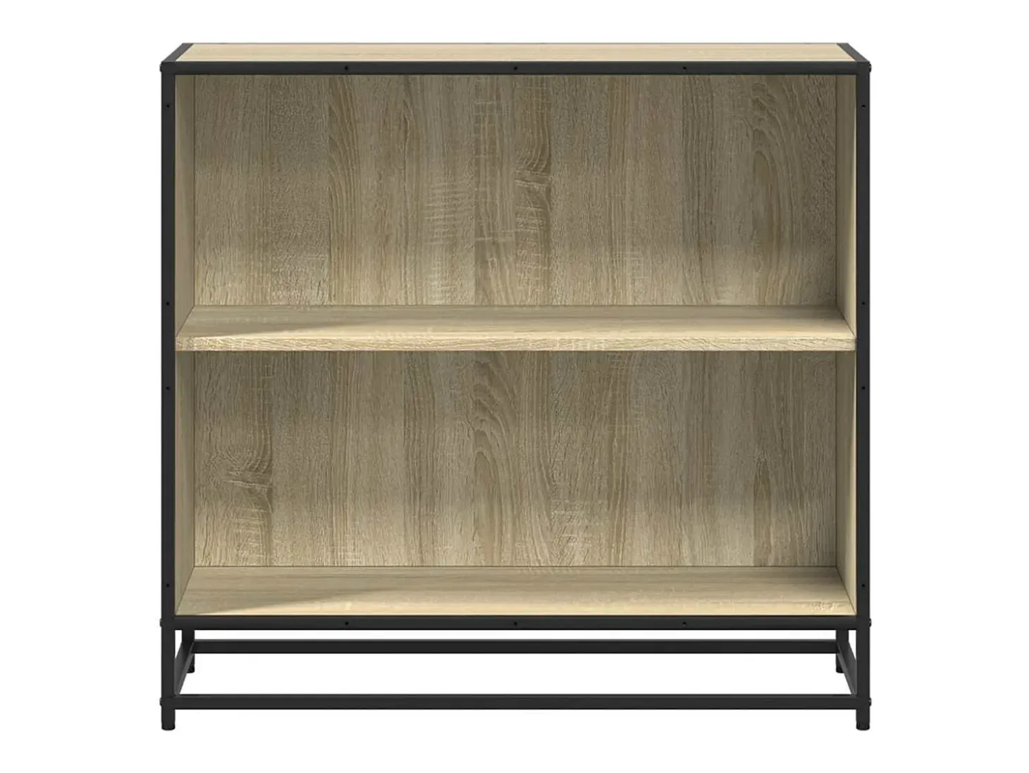 Estantería madera ingeniería color roble 80,5x35x76 cm