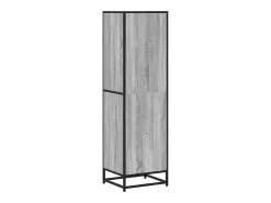 Estantería madera ingeniería gris sonoma 40x35x139 cm