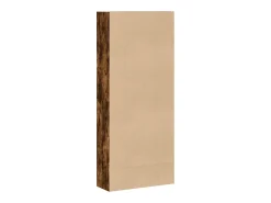 Estantería madera ingeniería color roble ahumado 80x30x189 cm