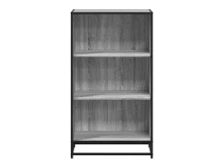 Estantería madera ingeniería gris sonoma 60x35x107,5 cm