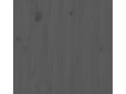Estantería madera maciza de pino gris 80x35x183 cm