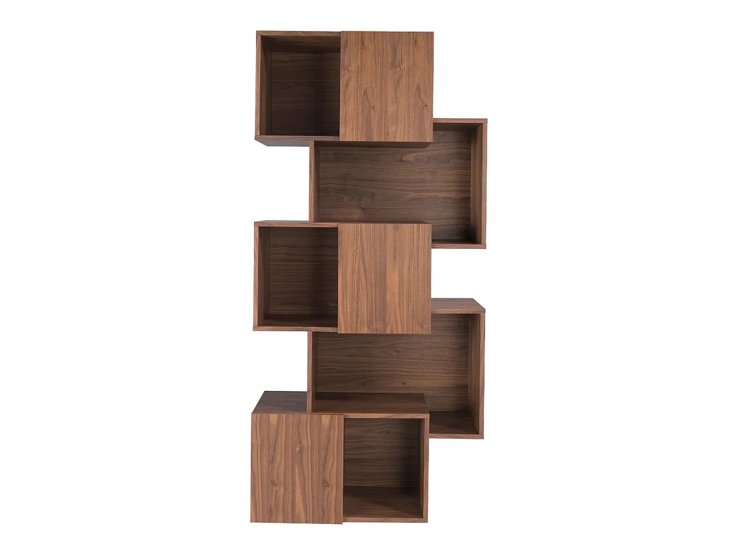 Estantería madera nogal con puertas 3021 ANGEL CERDA