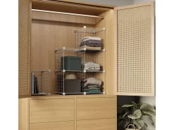 Estantería Modular Titan C6 Blanco - Newlux